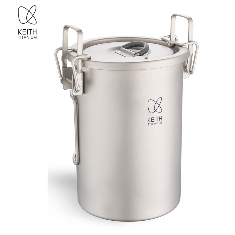 Camp Cooking Set - KEITH Pentola per riso in titanio