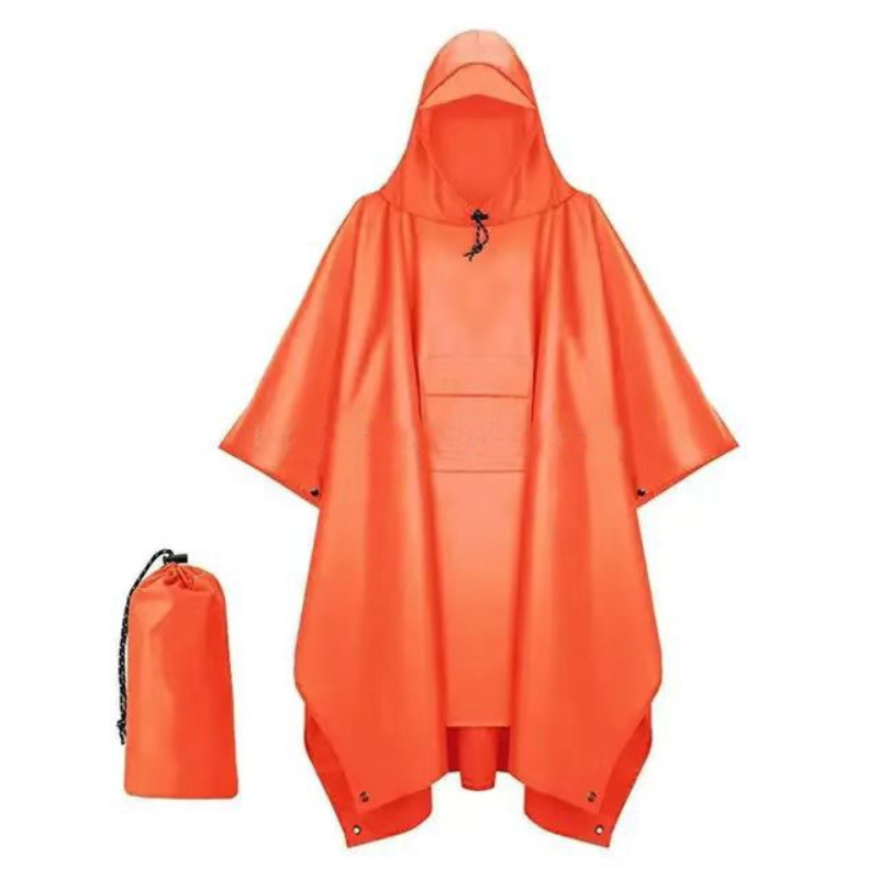 Camping Rain Poncho - Impermeabile militare da esterno 3 in
