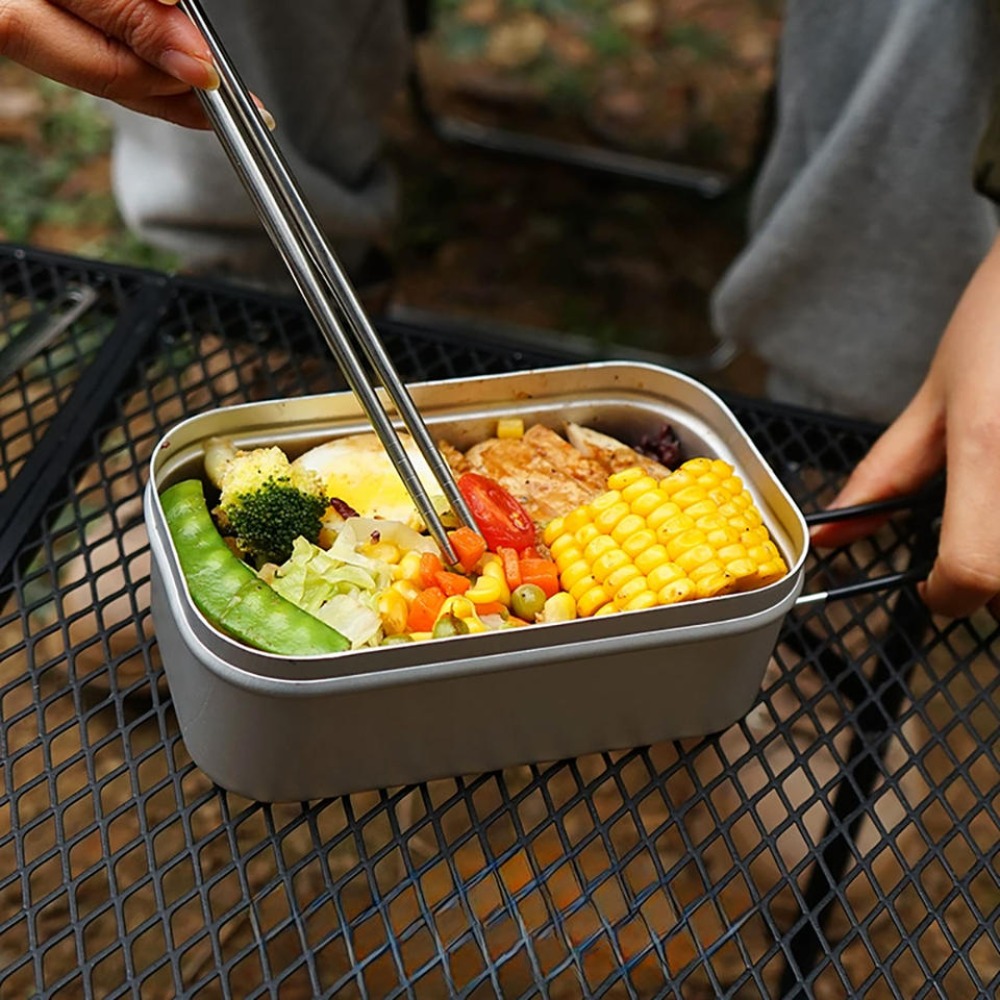 Camp Cooking Set - Set da Cucina Ultraleggero per Campeggio,