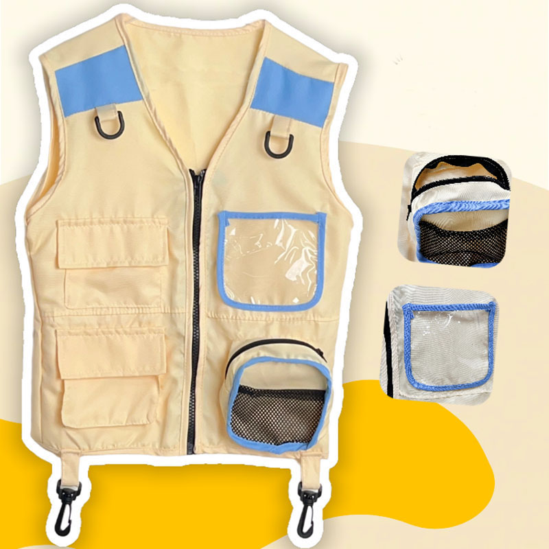 Outdoor Camping Activities For Kids - Gilet da esploratore per bambini Fai
