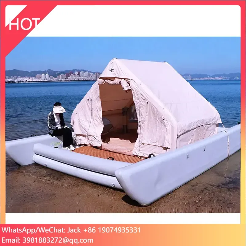 Outdoor Camping Inflatable Tent - Tubi trainabili per barche da pesca