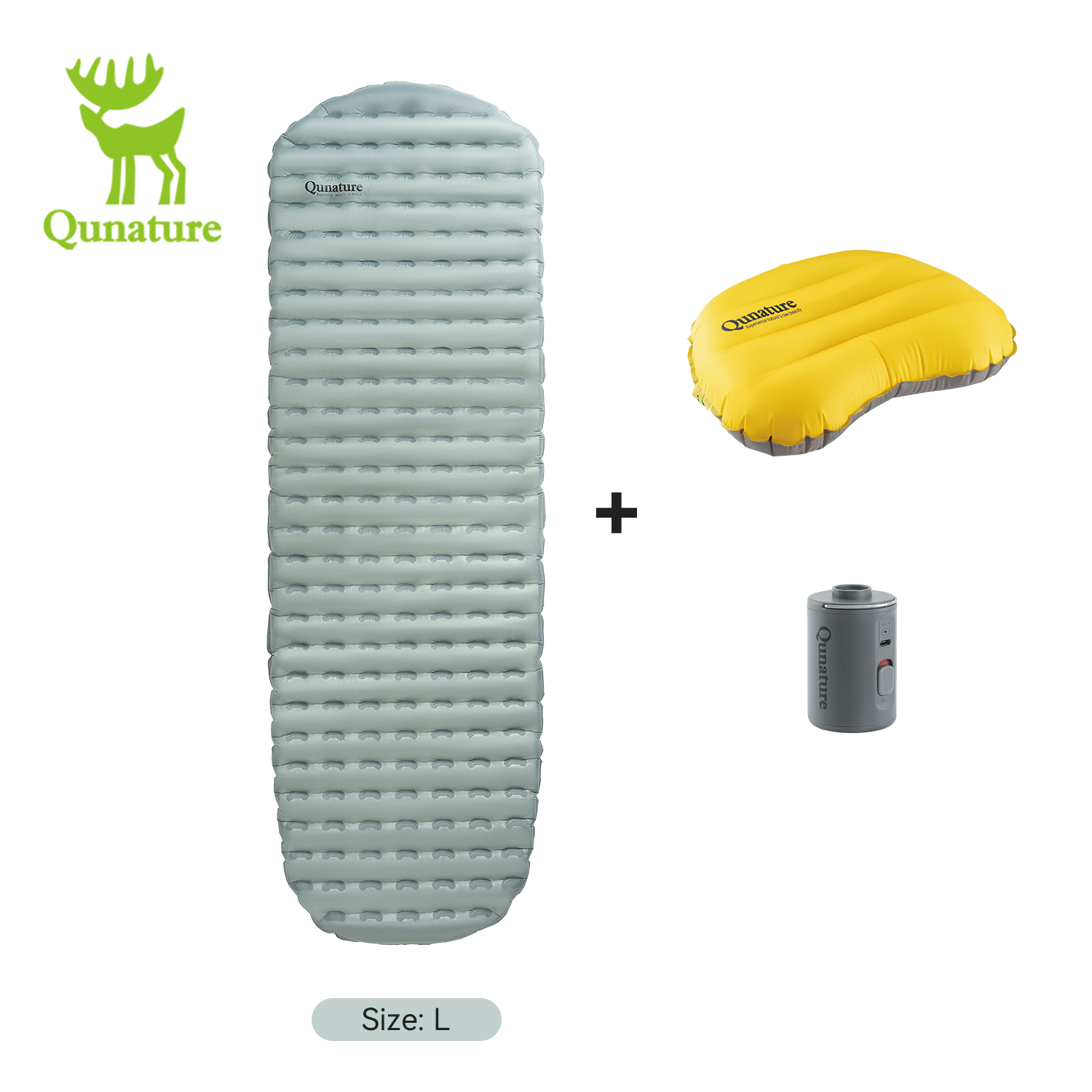Outdoor Camping Mattress - Qunature 3 pz/set campeggio esterno materasso