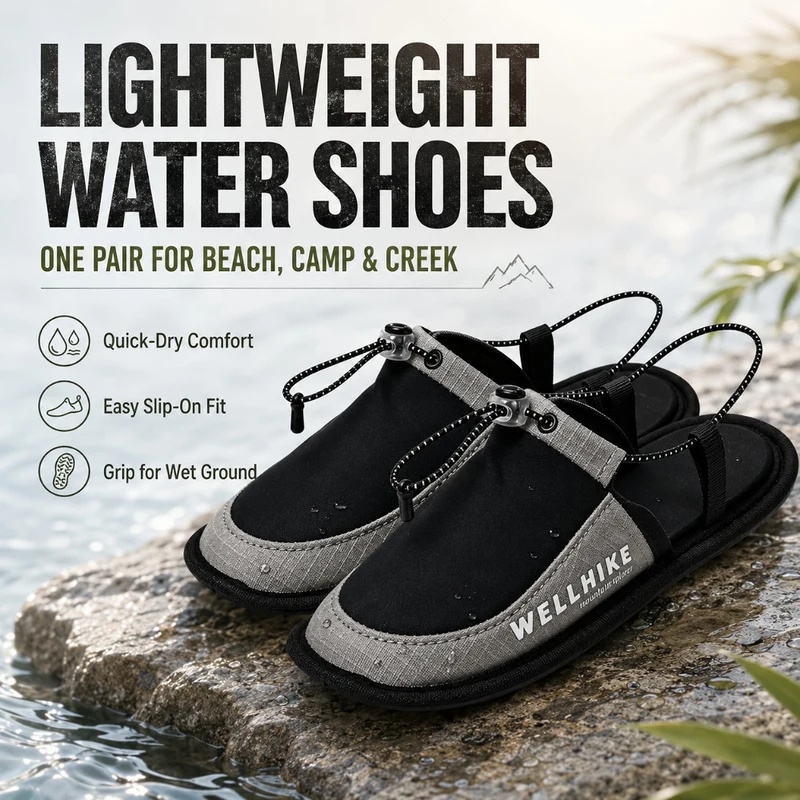 Outdoor Camping Slippers - Ciabatte da campeggio ad asciugatura rapida,