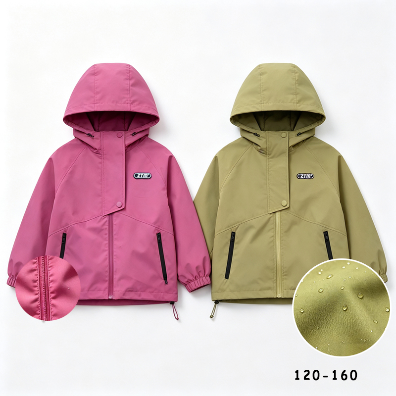 Outdoor Camping Activities For Kids - Giacca da Escursionismo Unisex Impermeabile, Giacca