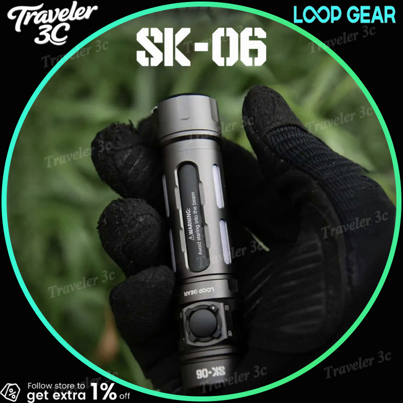 Outdoor Camping Gear Brands - Torcia LED ricaricabile portatile multifunzione Loop