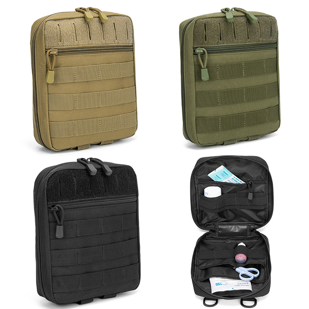 First Aid Kit Camping - Borsa tattica Molle EDC, kit di