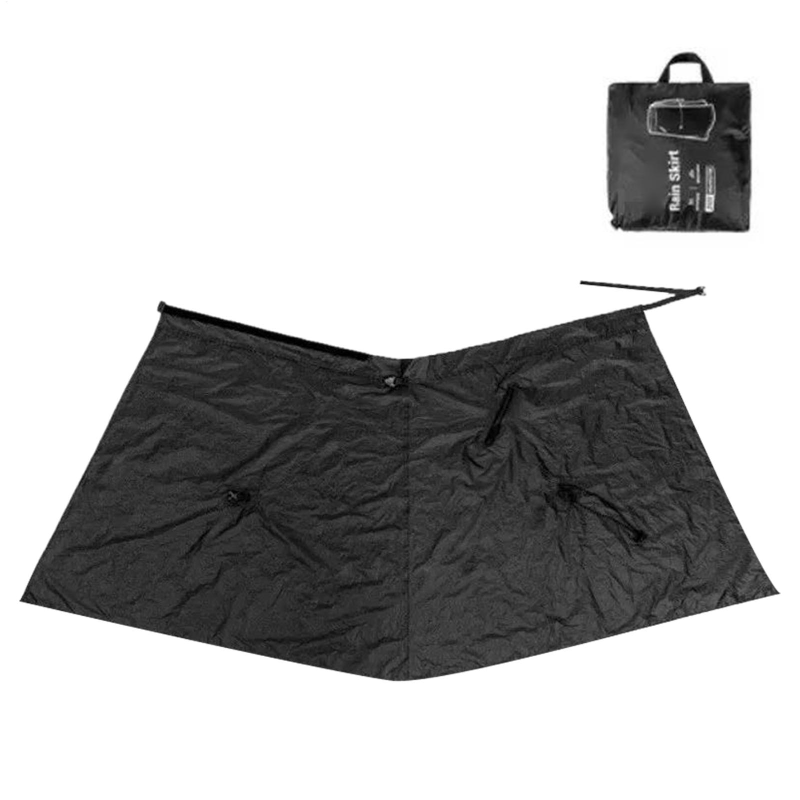 Camping Rain Poncho - Gonna Impermeabile Leggera e Pieghevole, Poncho