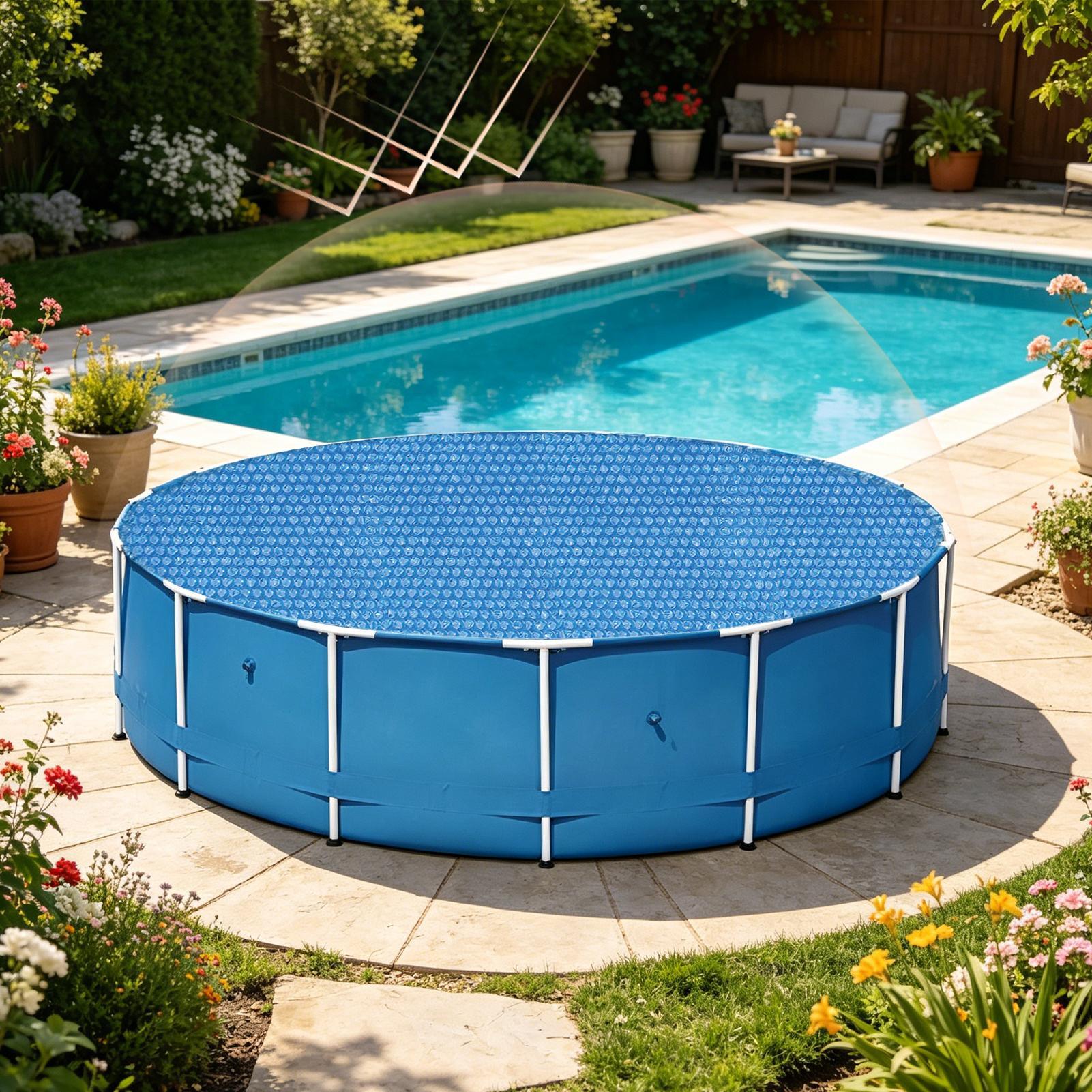 Outdoor Camping Decke - Copertura Rotonda per Piscina, Telo Protettivo