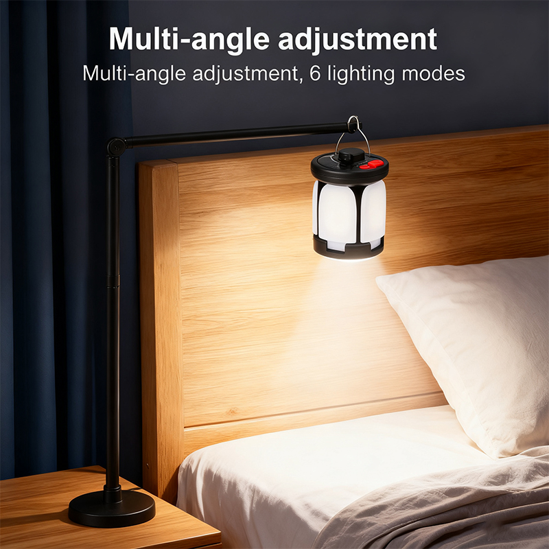 Outdoor Indoor Camping - Lanterna da campeggio solare, luce LED