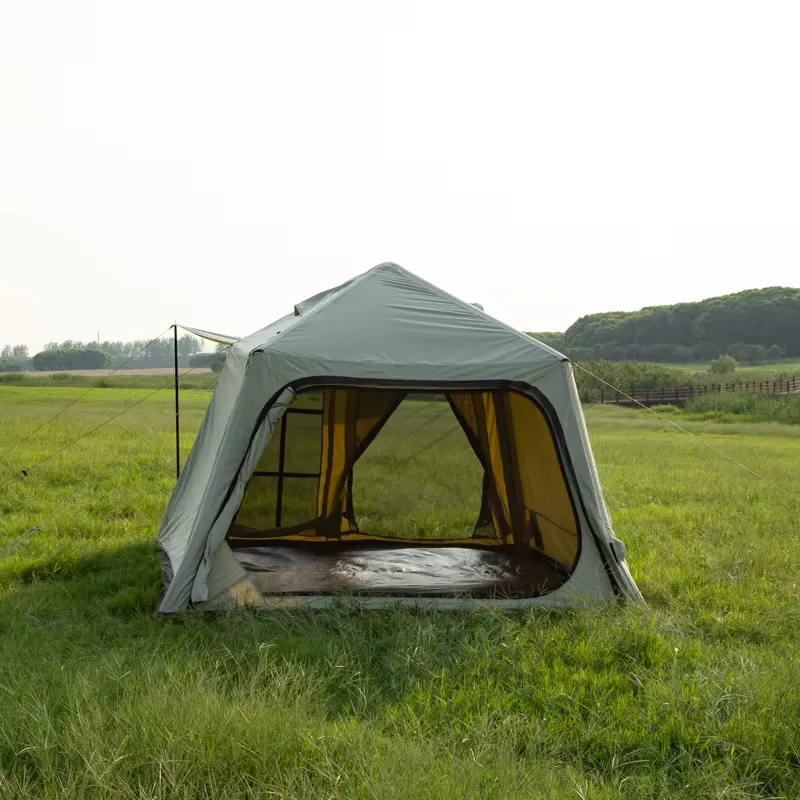 Outdoor Camping Inflatable Tent - Tenda Gonfiabile Impermeabile Portatile in Tessuto