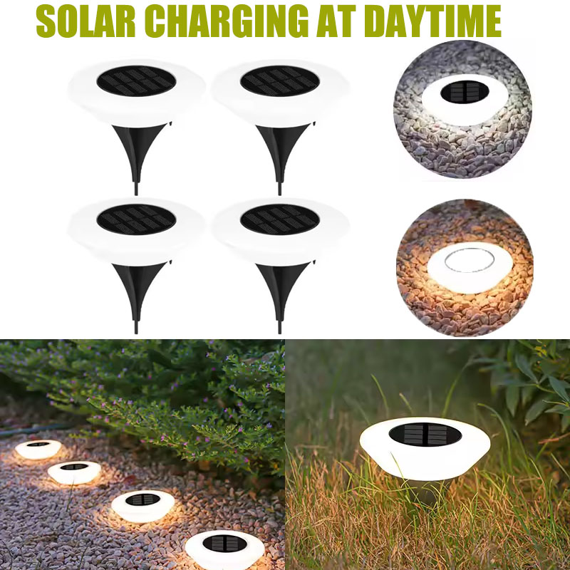 Outdoor Camping Decke - Luci Solari da Giardino 1/4 Pezzi,