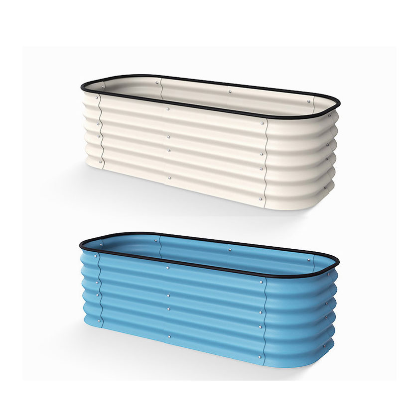 Outdoor Camping Box - Aiuola in Metallo per Orto e
