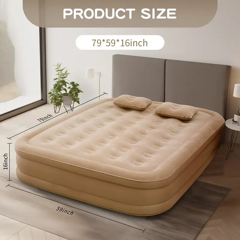 Outdoor Camping Mattress - Materasso Gonfiabile per Interni, Tappetini Glamping