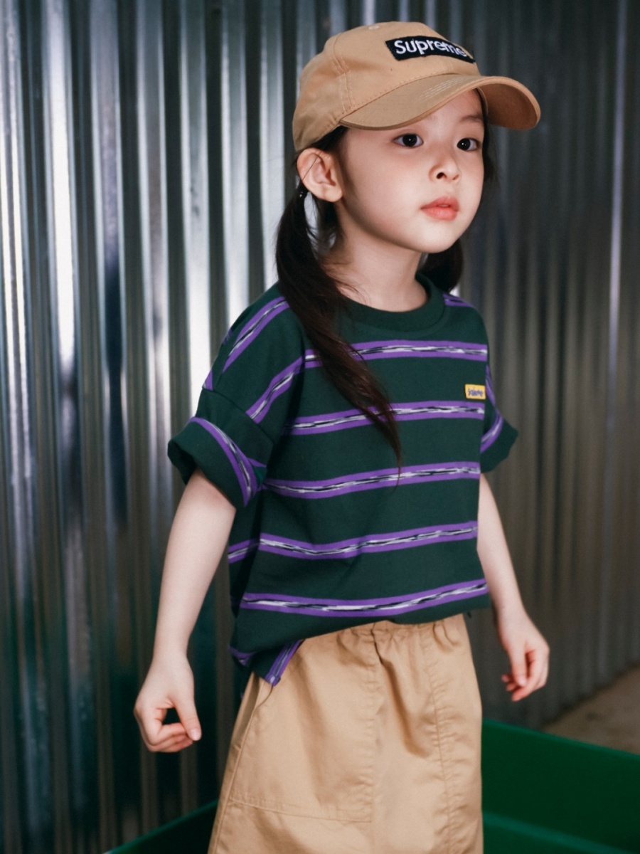 Outdoor Camping Activities For Kids - T-Shirt a Maniche Corte in Puro