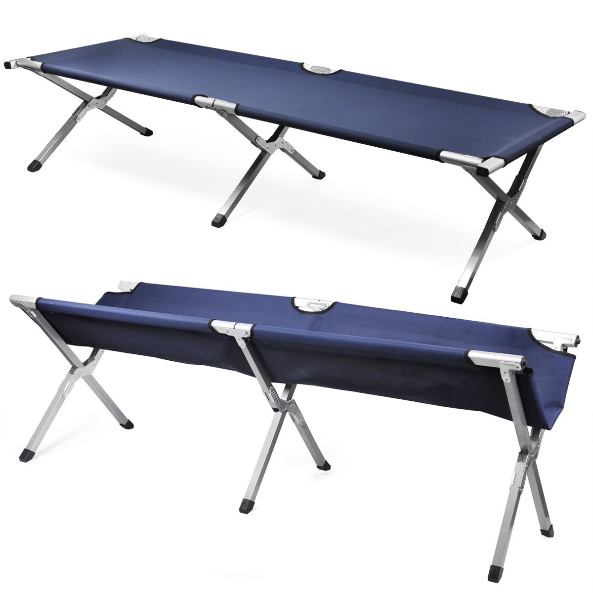 Outdoor Camping Beds For Sale - Lettino da campeggio interamente in alluminio,