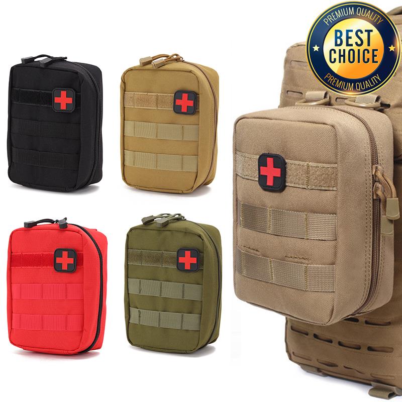 First Aid Kit Camping - Marsupio tattico multifunzionale da esterno Kit