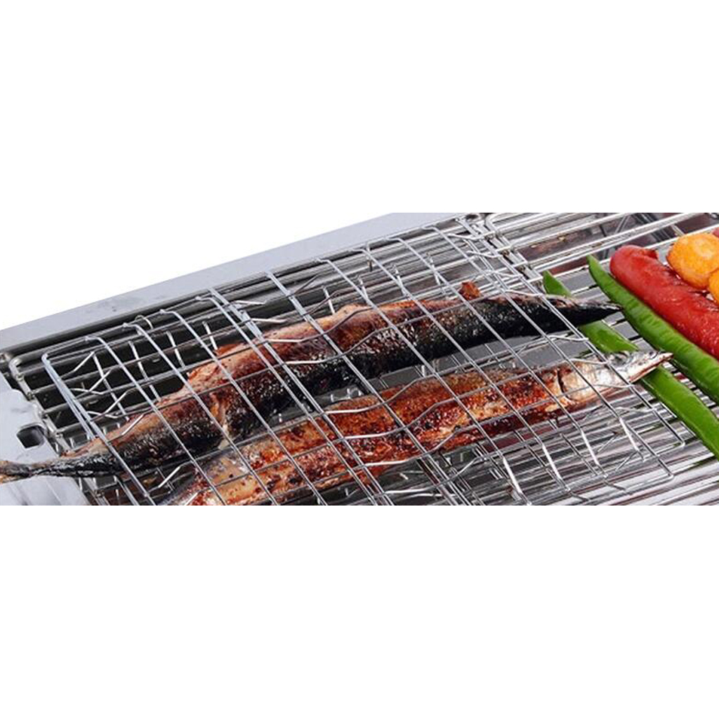 Camp Cooking Set - Cestello per Barbecue di Alta Qualità,