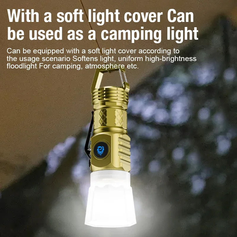 Torcia LED ad alta potenza Bat - Battery Outdoor Camping recensione e prezzo