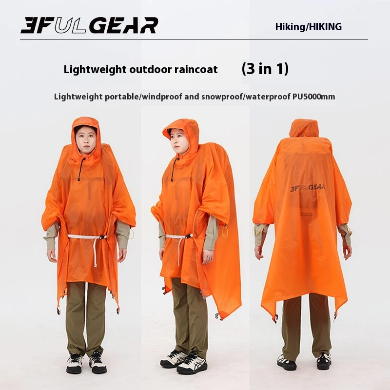3F UL GEAR Impermeabile Ultral - Camping Rain Poncho recensione e prezzo