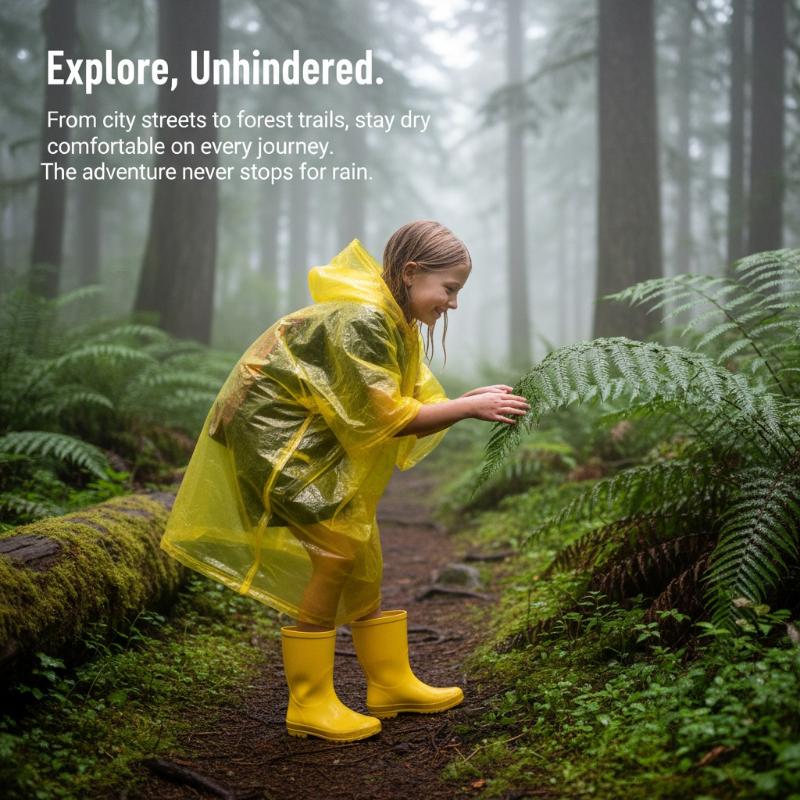 Impermeabile Monouso per Bambi - Camping Rain Poncho recensione e prezzo