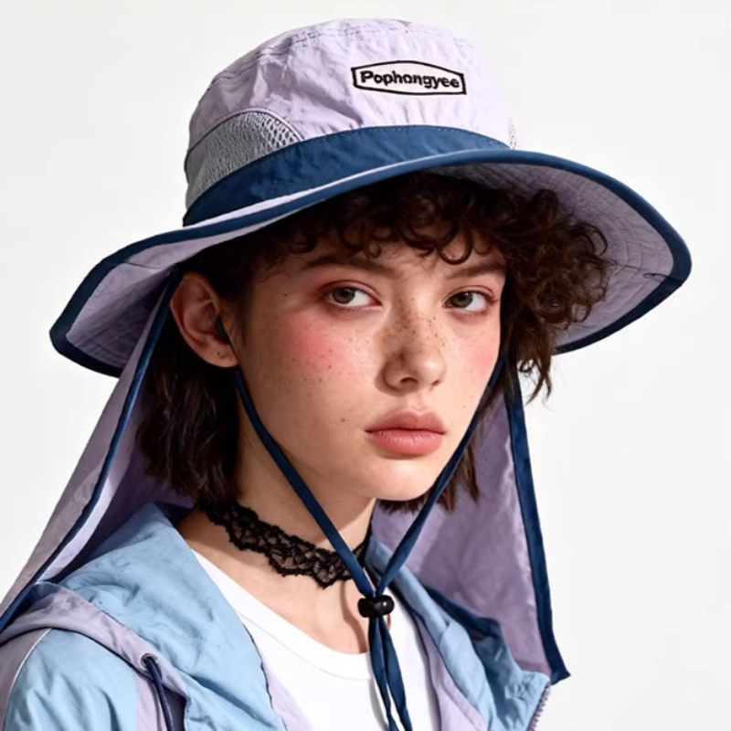 Cappelli a secchiello da donna - Camping Outdoor Quick Drying Sun Neck Protection Cap Hat recensione e prezzo