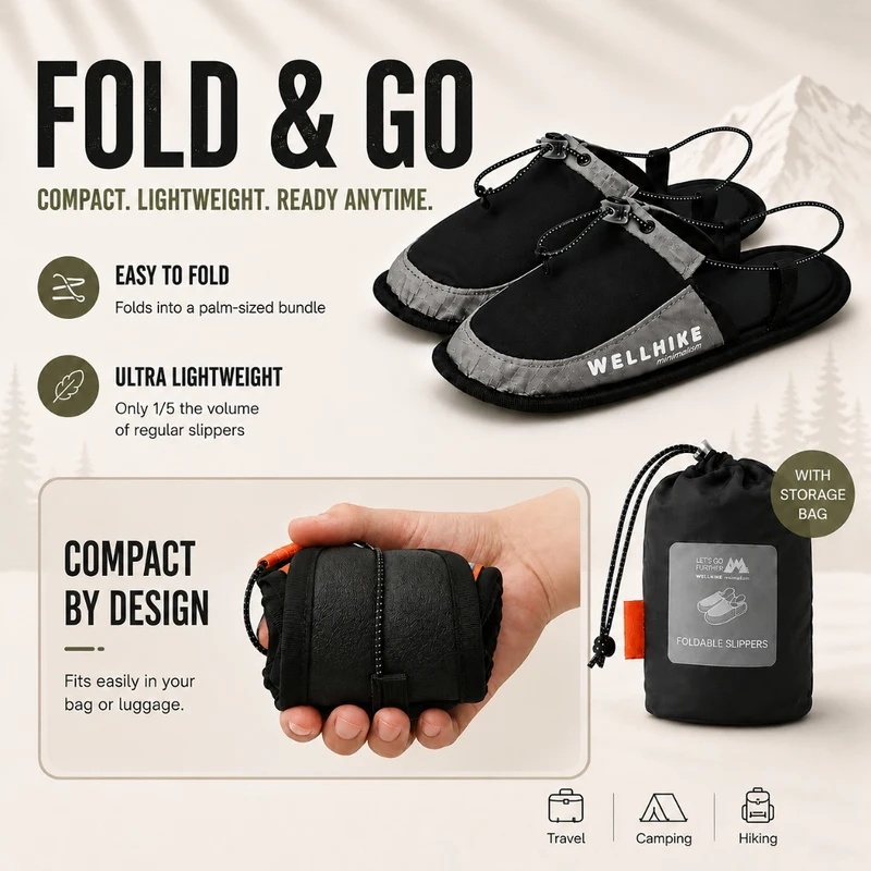 Ciabatte da campeggio ad asciu - Outdoor Camping Slippers recensione e prezzo