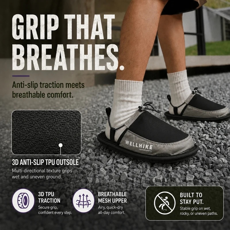 Ciabatte da campeggio ad asciu - Outdoor Camping Slippers recensione e prezzo