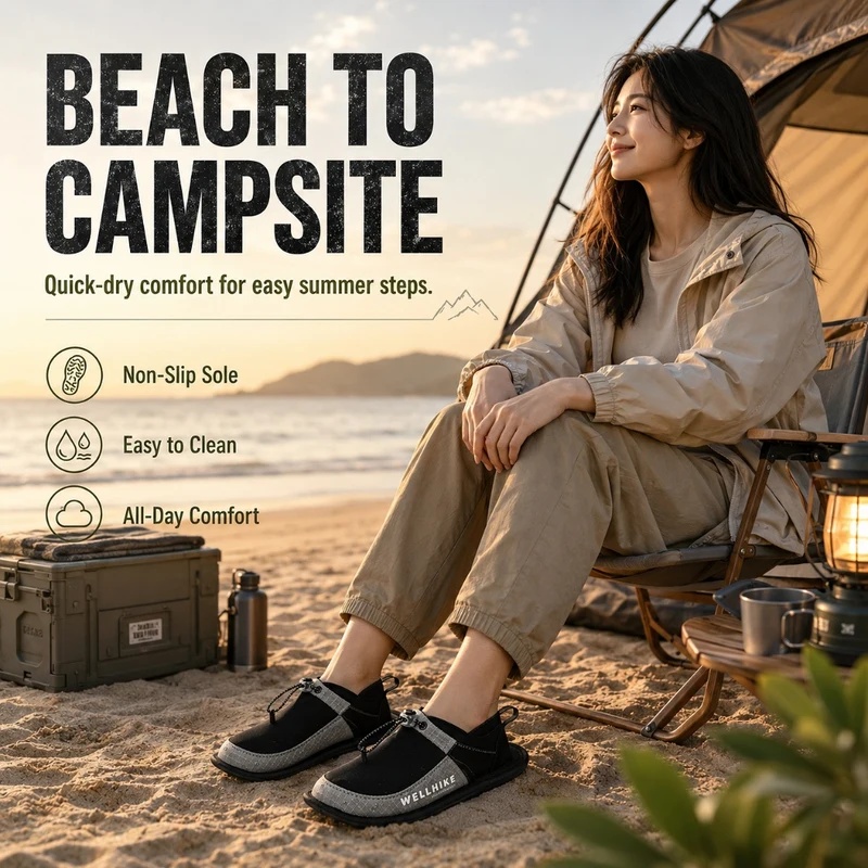 Ciabatte da campeggio ad asciu - Outdoor Camping Slippers recensione e prezzo