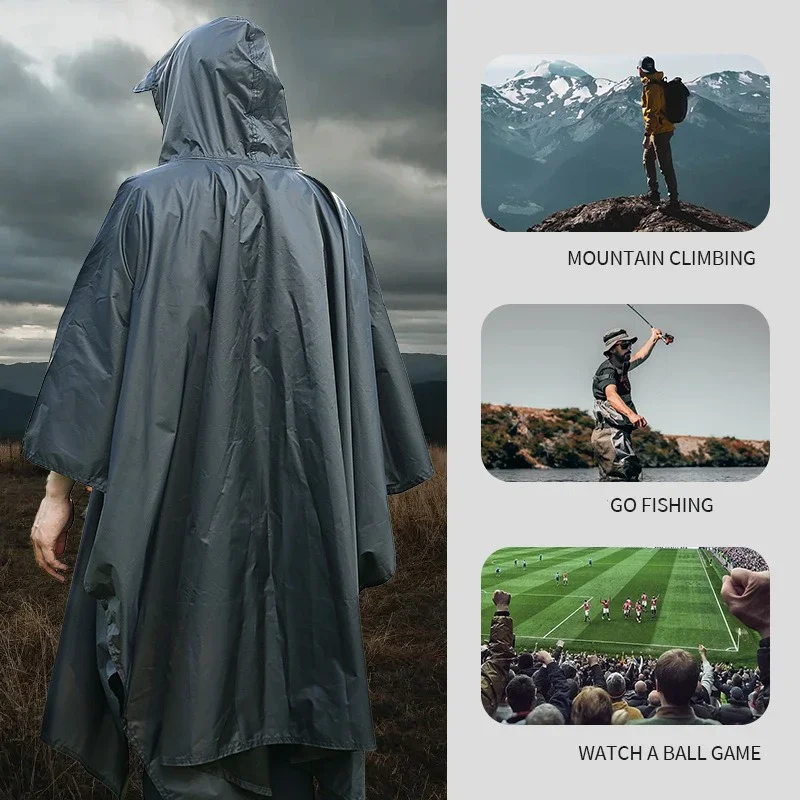 Impermeabile militare da ester - Camping Rain Poncho recensione e prezzo