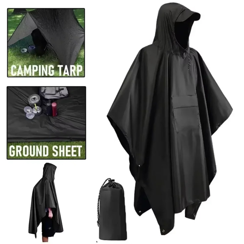 Poncho antipioggia militare mu - Camping Rain Poncho recensione e prezzo