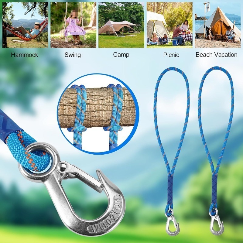 Corda in nylon con gancio in m - Outdoor Camping Decke recensione e prezzo