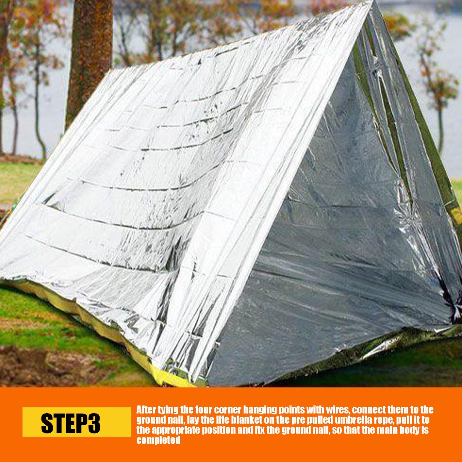 1 Pezzo Coperta di Emergenza A - First Aid Kit Camping recensione e prezzo