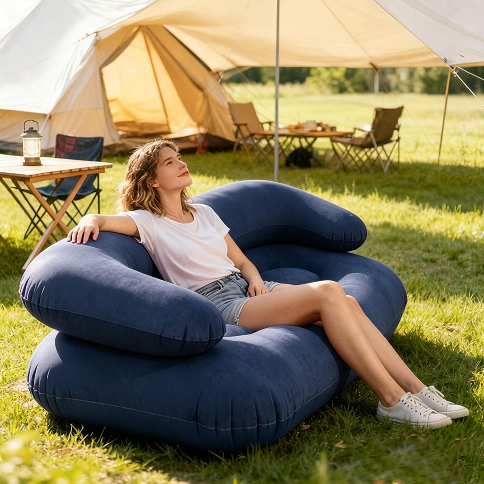 Divano Gonfiabile Doppio a Due - Outdoor Indoor Camping recensione e prezzo