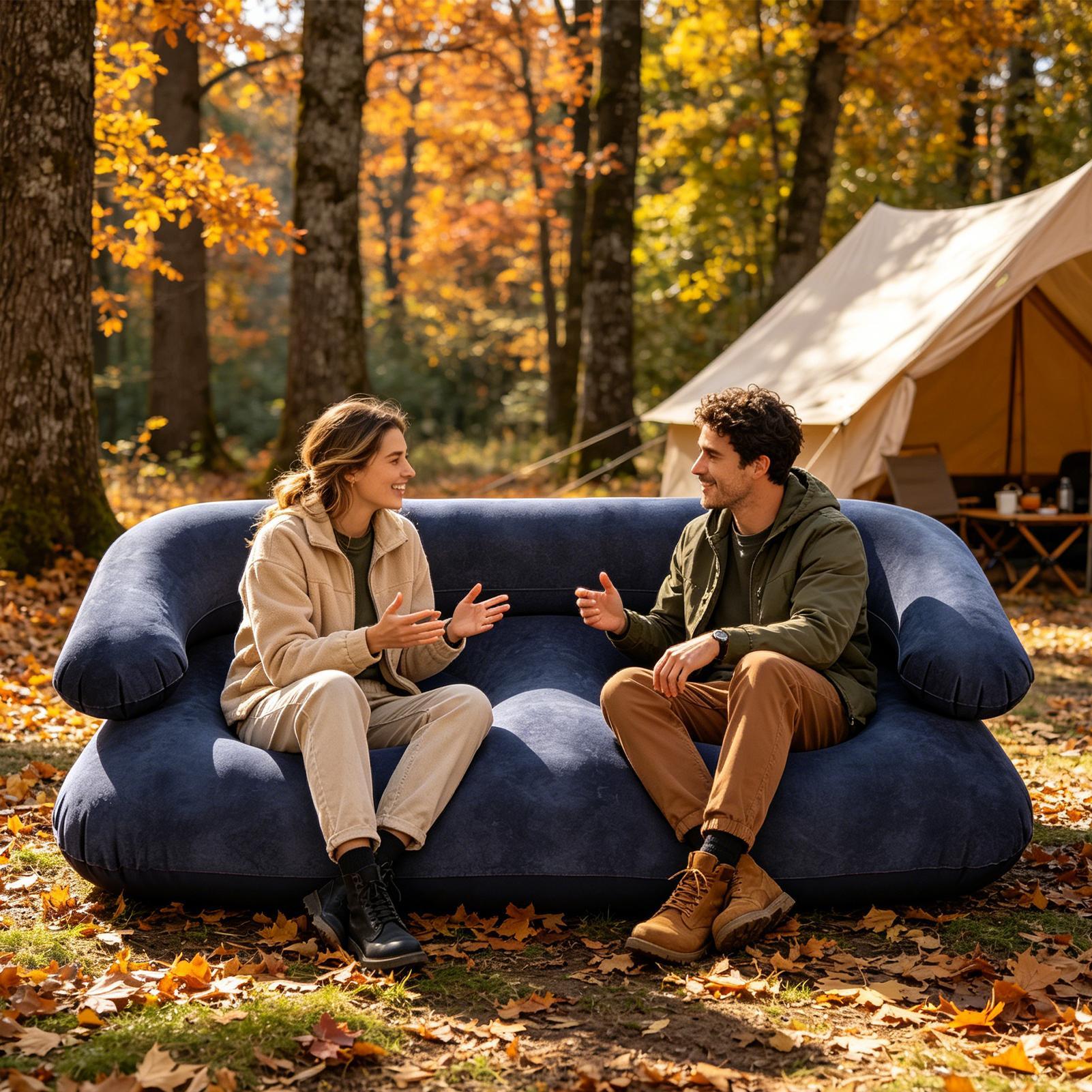 Divano Gonfiabile Doppio a Due - Outdoor Indoor Camping recensione e prezzo
