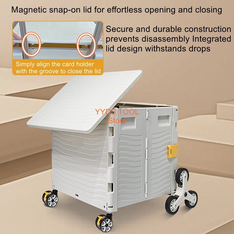 Carrello della spesa pieghevol - Outdoor Camping Box recensione e prezzo