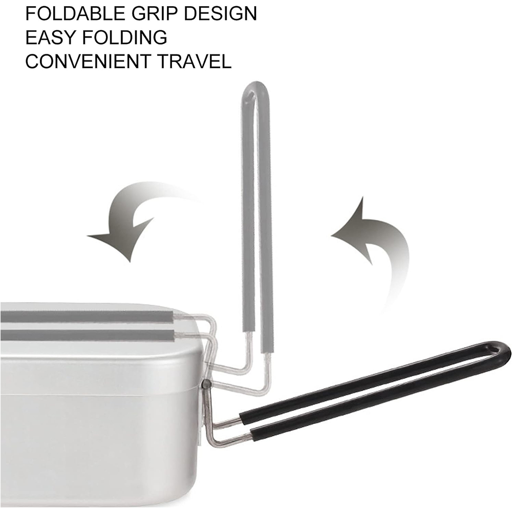 Scatole per il pranzo in allum - Outdoor Camping Outfit recensione e prezzo