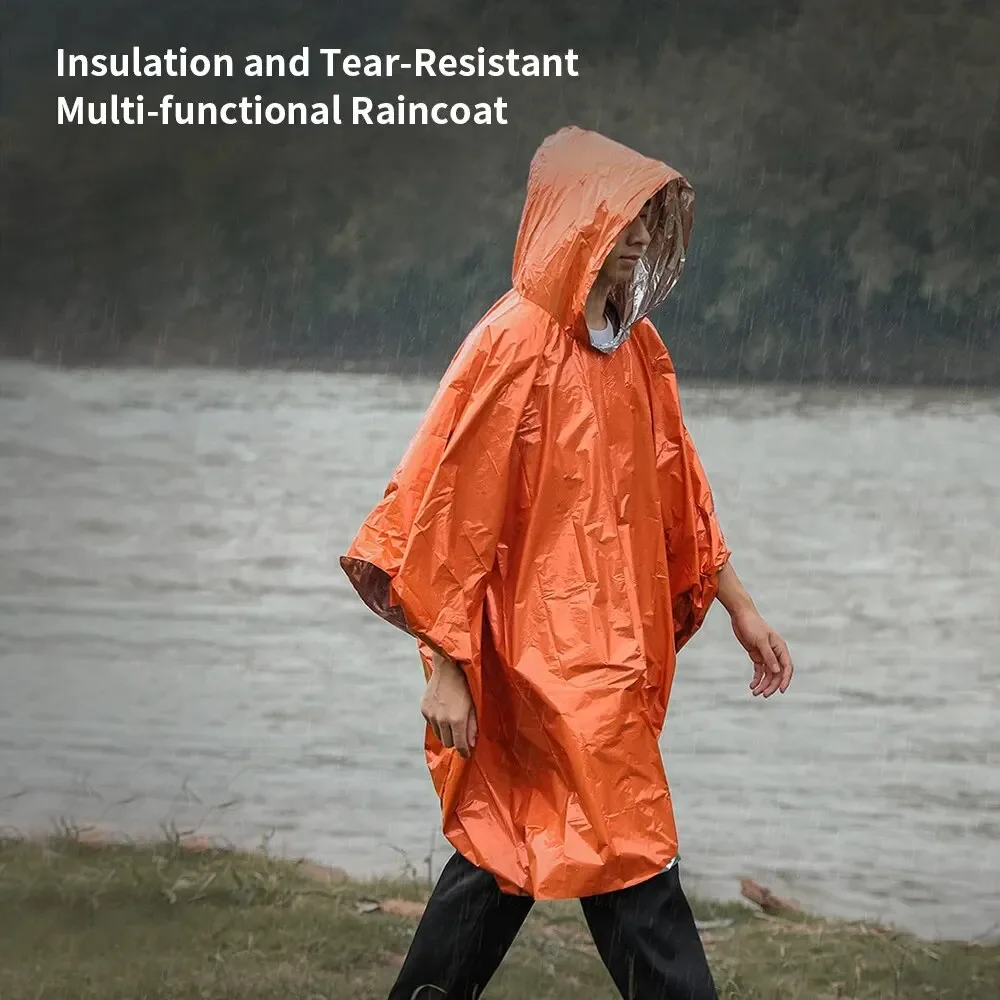 Poncho di Emergenza Impermeabi - Camping Rain Poncho recensione e prezzo
