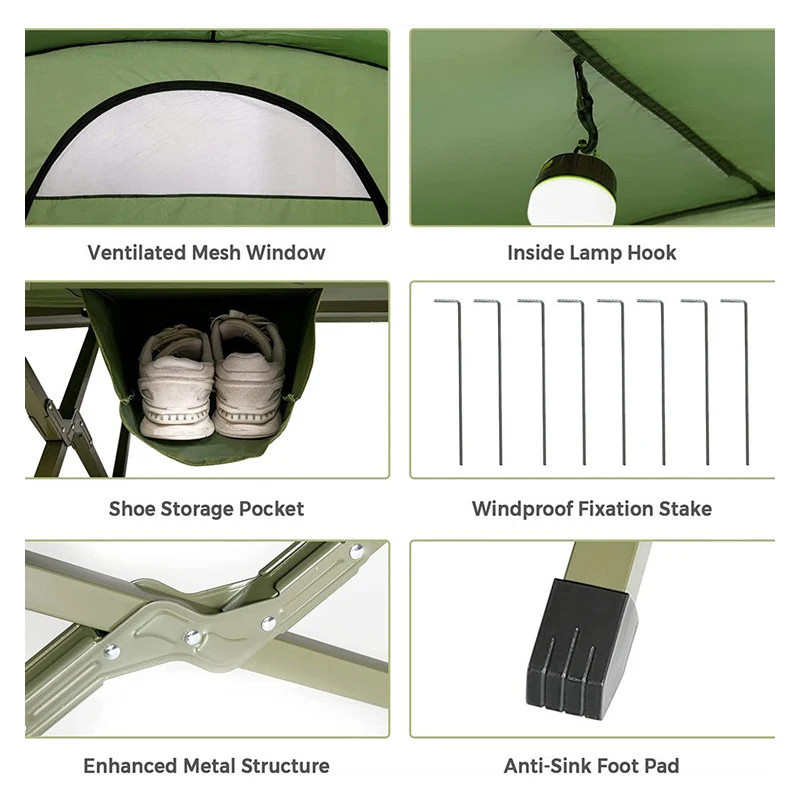 Tende da Campeggio Impermeabil - Outdoor Camping Beds For Sale recensione e prezzo