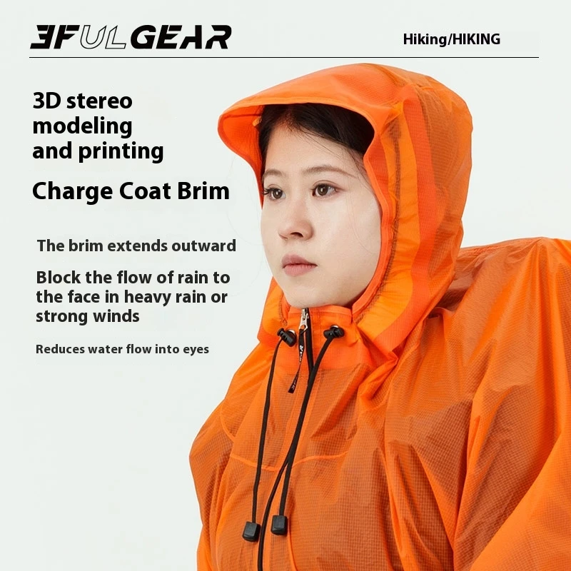 3F UL GEAR Impermeabile con ce - Camping Rain Poncho recensione e prezzo