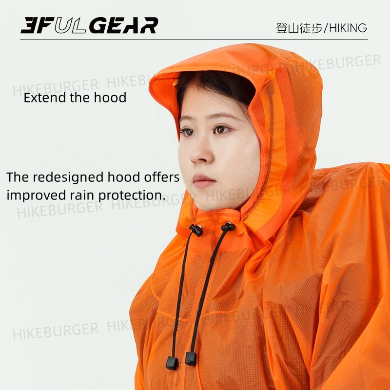 Poncho Antipioggia 3 in 1 3F U - Camping Rain Poncho recensione e prezzo