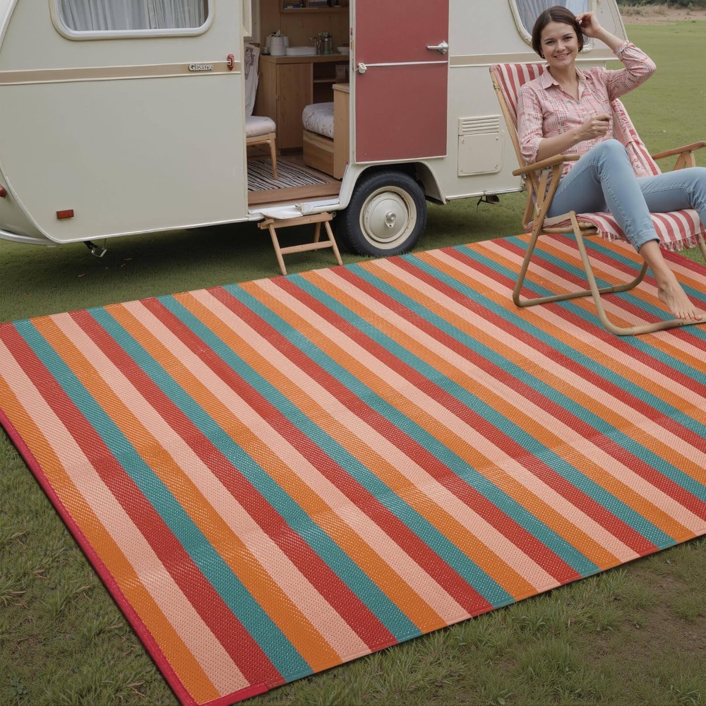 Tappeto da Esterno 5x8 a Stris - Outdoor Camping Decke recensione e prezzo