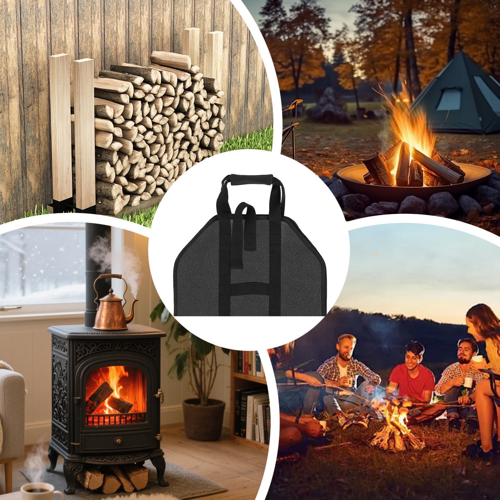 Porta legna da ardere Grande b - Outdoor Indoor Camping recensione e prezzo