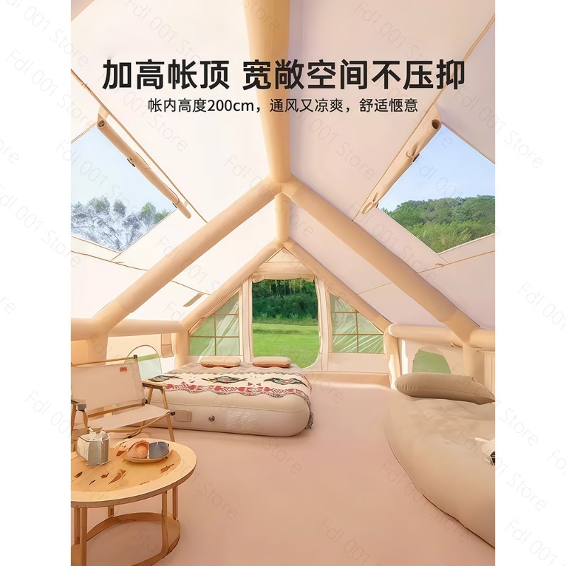 Tenda gonfiabile di 12 m2, leg - Outdoor Camping Inflatable Tent recensione e prezzo
