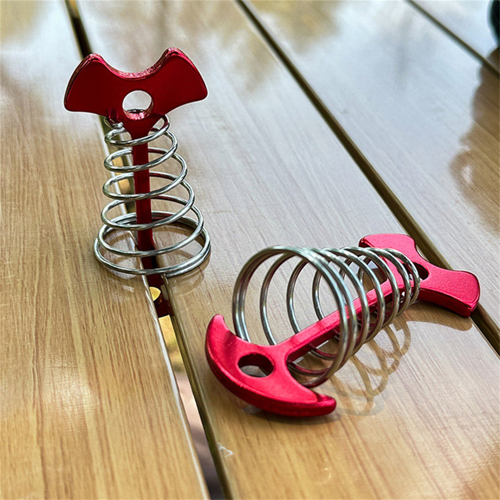 8 Pezzi Ganci a Molla Regolabi - Outdoor Camping Decke recensione e prezzo