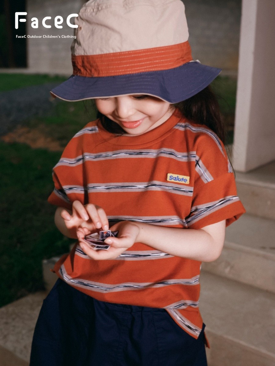 T-Shirt a Maniche Corte in Pur - Outdoor Camping Activities For Kids recensione e prezzo
