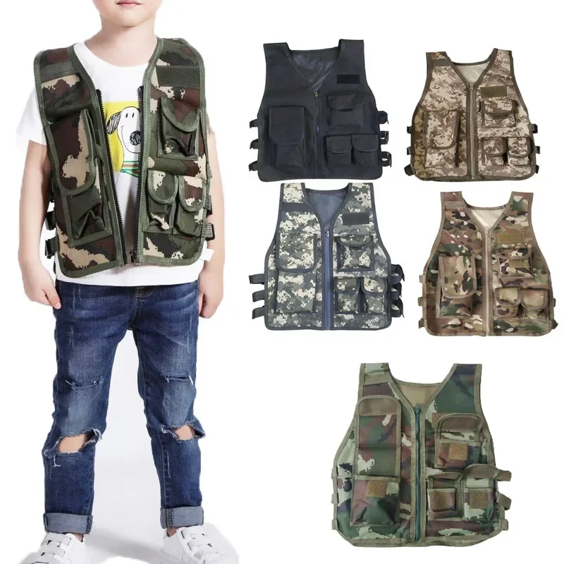 Gilet Tattico per Bambini, Cos - Outdoor Camping Activities For Kids recensione e prezzo