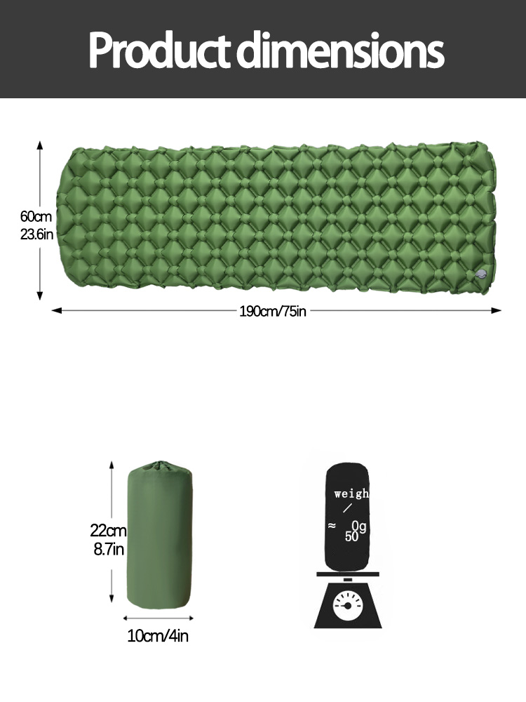 Materasso Gonfiabile da Campeg - Outdoor Camping Mattress recensione e prezzo