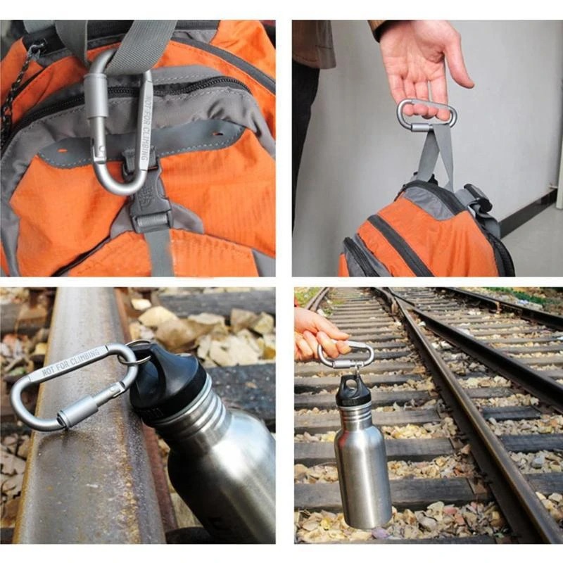 4-6PCS Set di moschettoni per  - Outdoor Camping Outfit recensione e prezzo